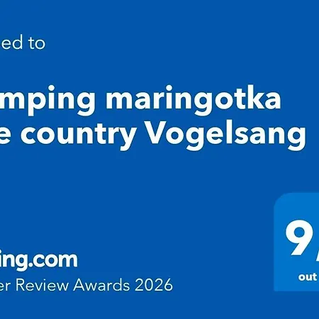 Glamping Maringotka Free Country Vogelsang *